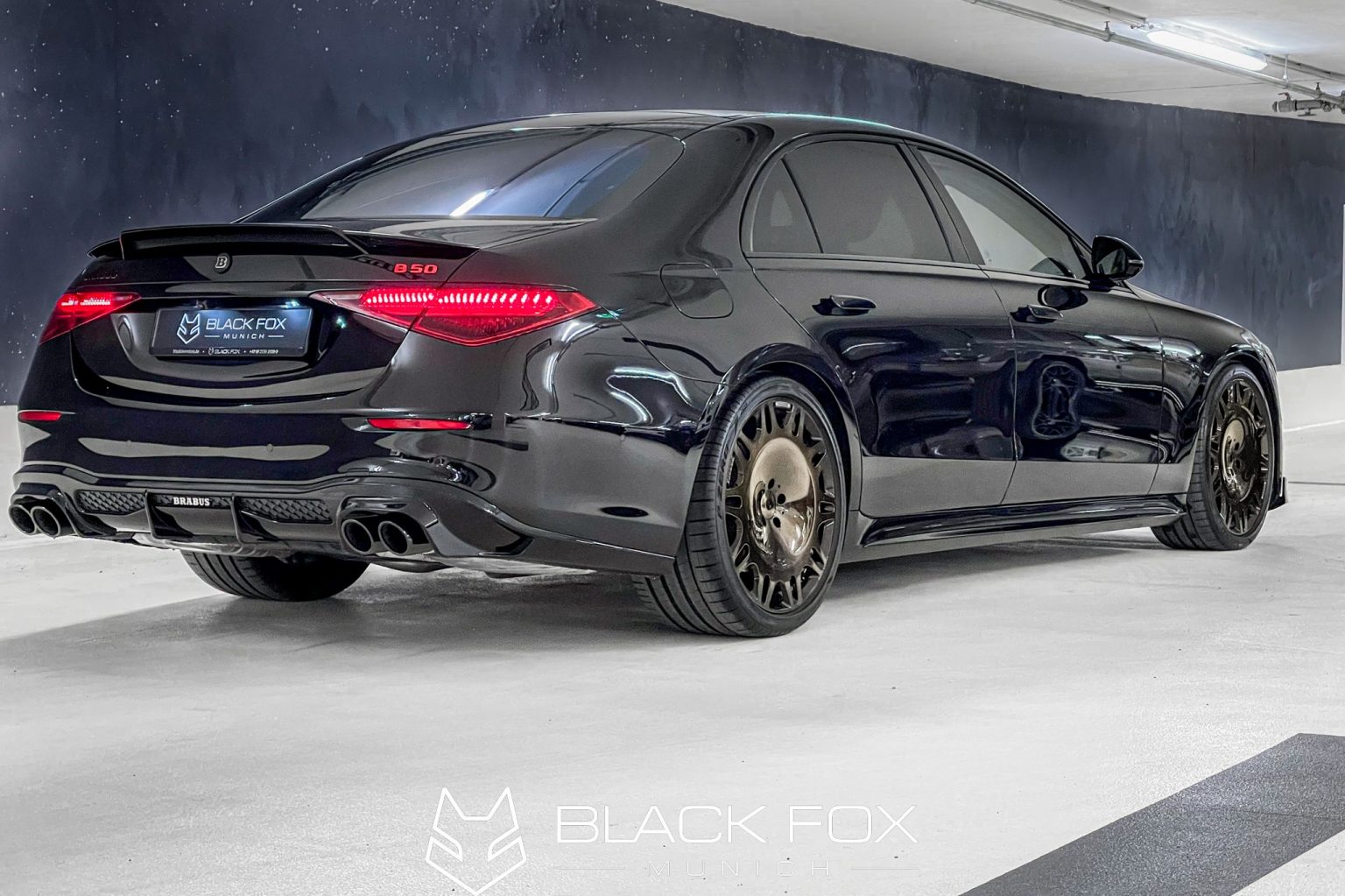 Mercedes-Benz S 500 L | BRABUS B50 – Black Fox